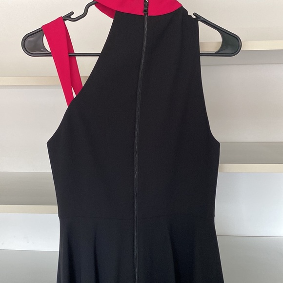 Alice + Olivia black and fuchsia cocktail dress. Sz 4 BNWT - Picture 6 of 6